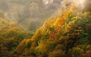 Ruta de la Braña de Sousas en el Parque Natural de Somiedo.