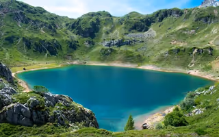 Ruta de los Lagos en el Parque Natural de Somiedo.