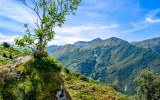 Ruta del Cornón en el Parque Natural de Somiedo.