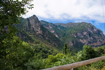 Vistas desde la senda accesible